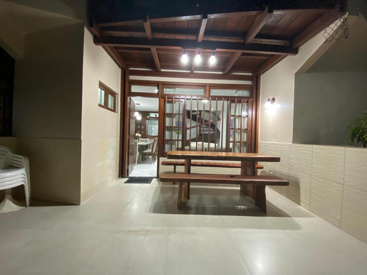 Casa Tropical Pe Na Areia Vila Salvador Exterior foto