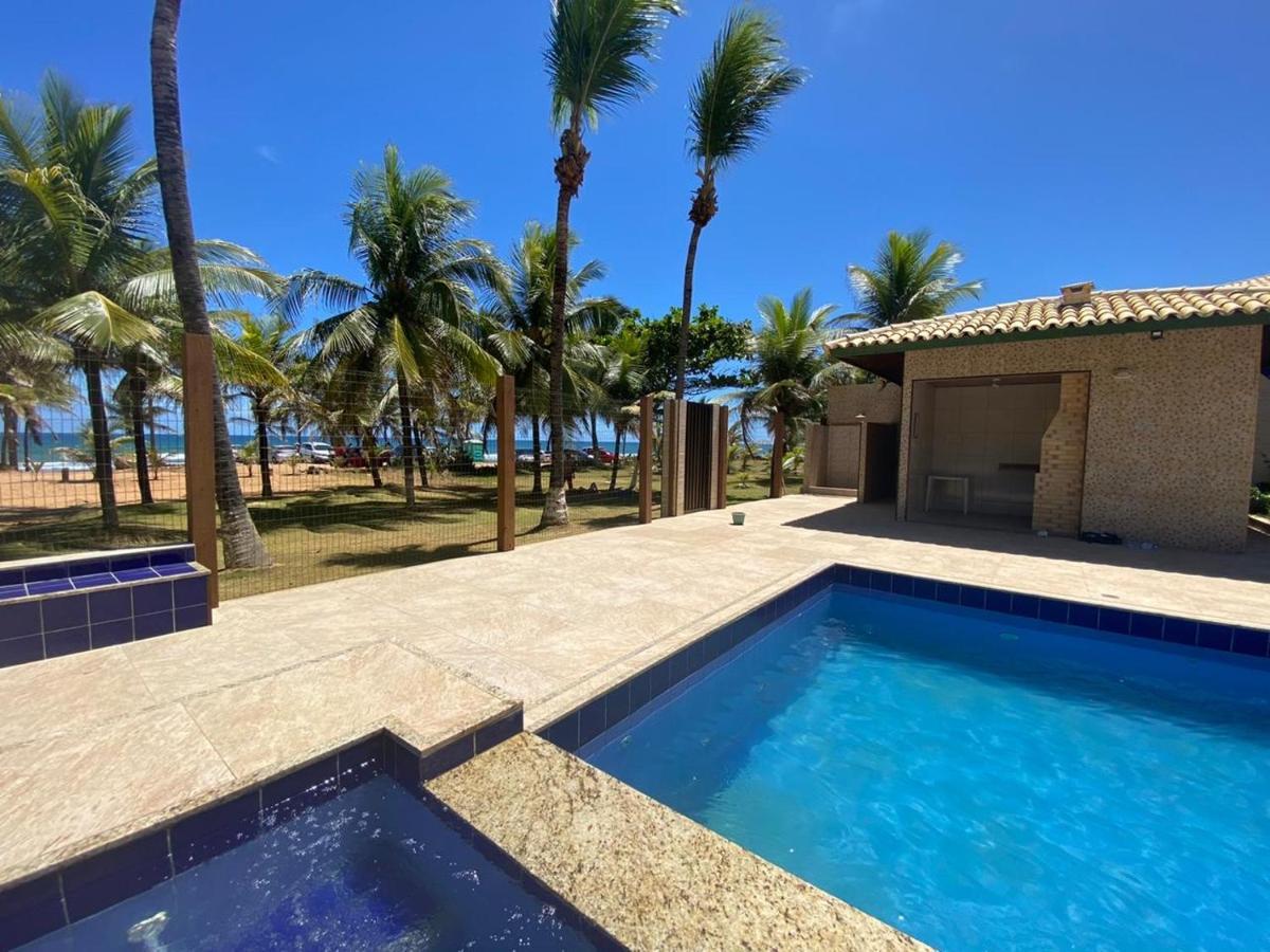 Casa Tropical Pe Na Areia Vila Salvador Exterior foto