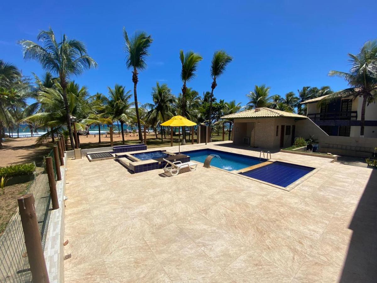 Casa Tropical Pe Na Areia Vila Salvador Exterior foto