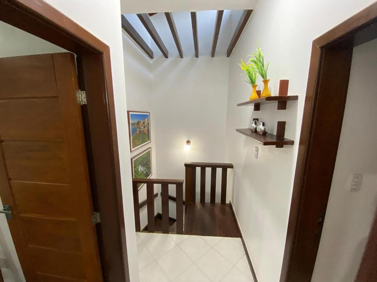 Casa Tropical Pe Na Areia Vila Salvador Exterior foto